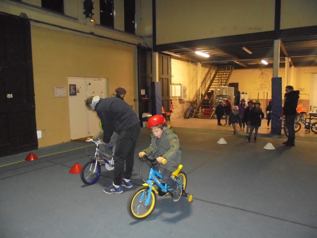 EPS les séances de vélo École René Lemière